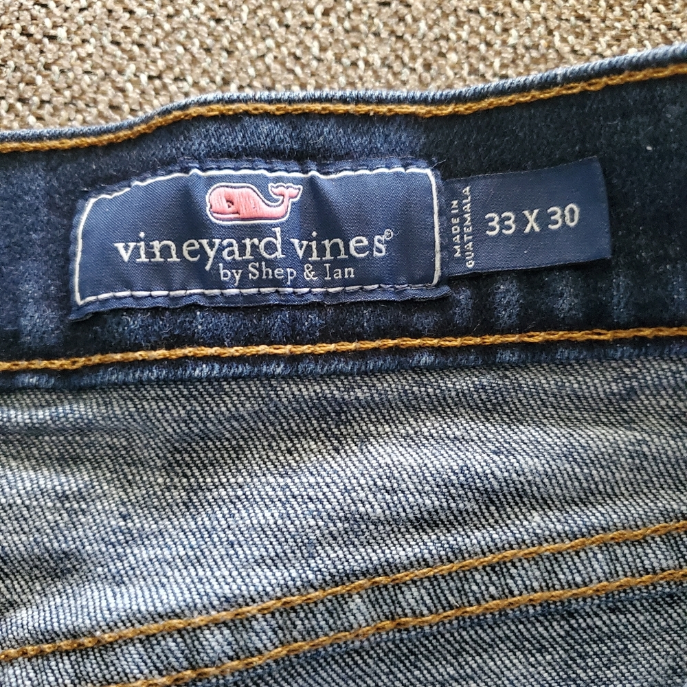 Vineyard Vines jeans size 33x30 like new - Picture 3 of 9